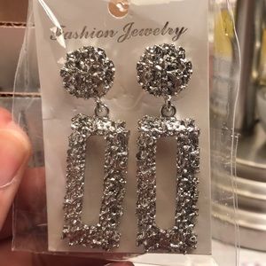Silver Drop Earrings